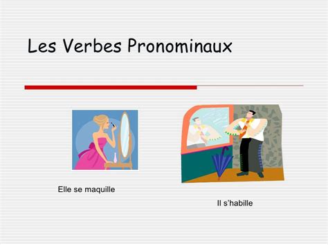 Les Verbes Pronominaux By Ritagcampitelli Via Slideshare French Teacher Teaching French French
