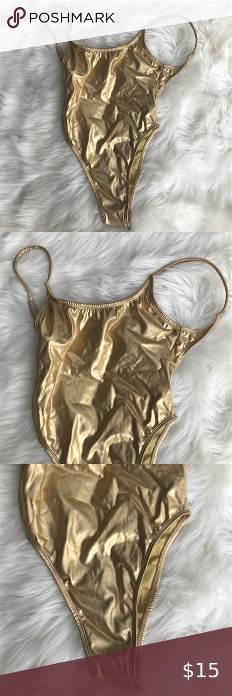 Gold One Piece Swimsuit Gold Swimsuit Gold One Piece Swimsuits