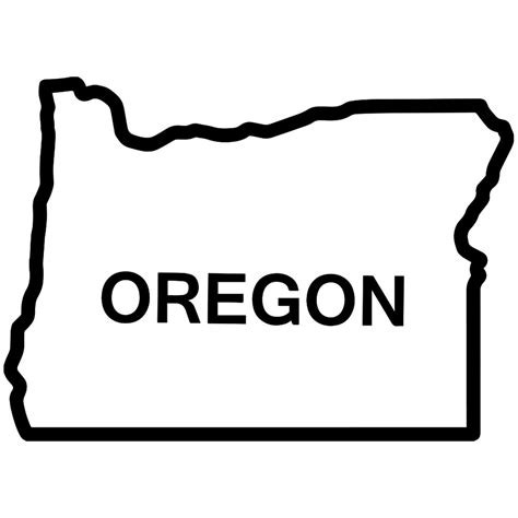 Some oregon svg may be available for free. Oregon State Outline Vector at GetDrawings | Free download