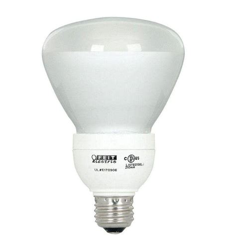 65w Equivalent Soft White 2700k Br30 Dimmable Cfl Light Bulb 12 Pack