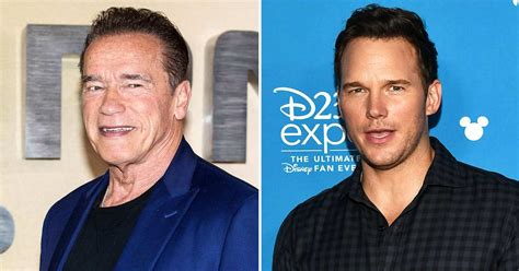 arnold schwarzenegger on possibly working with son in law chris pratt us weekly