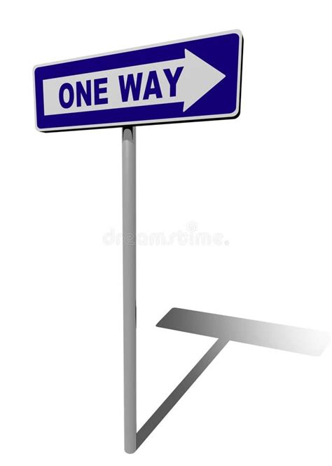 One Way Arrow Sign Stock Illustrations 2234 One Way Arrow Sign Stock