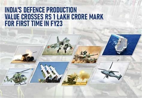 Defence Production In India Surpasses ₹1 Lakh Crore Mark On The Back Of