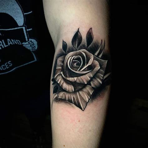 Top 81 Best Black And Gray Rose Tattoo Ideas 2020 Inspiration Guide