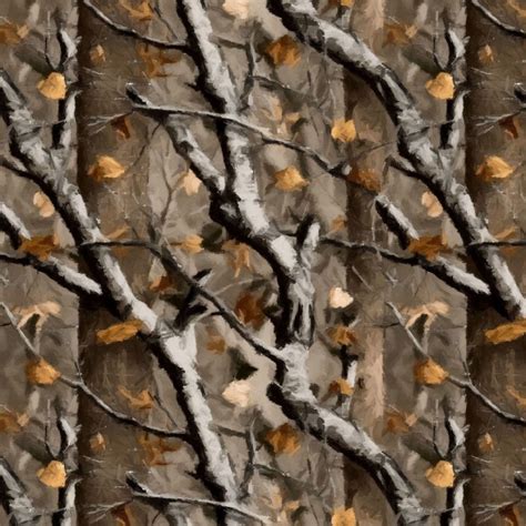 Painted Tree 24 Camouflage Pattern