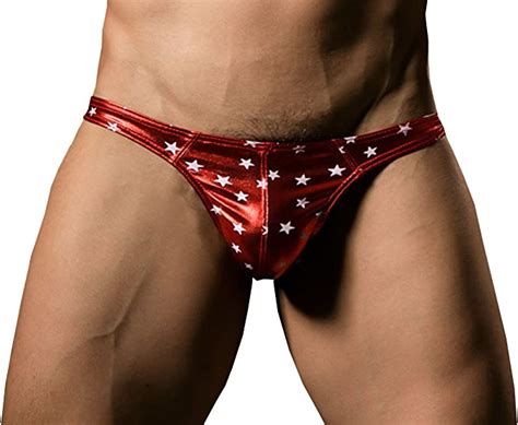 Mendove Mens Shiny Faux Leather Thongs Underwear 2 Pack At Amazon Men’s Clothing Store