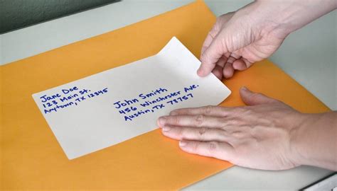 What is attention in shipping address. How to Address Large Envelopes | Synonym