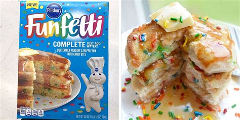 Pillsbury Now Has Funfetti Pancake And Waffle Mix So Youll Actually
