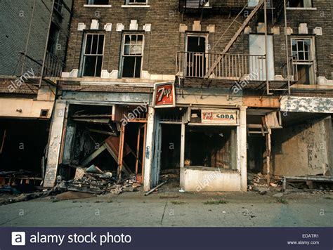 Usa South Bronx New York City August 1977 Abandoned