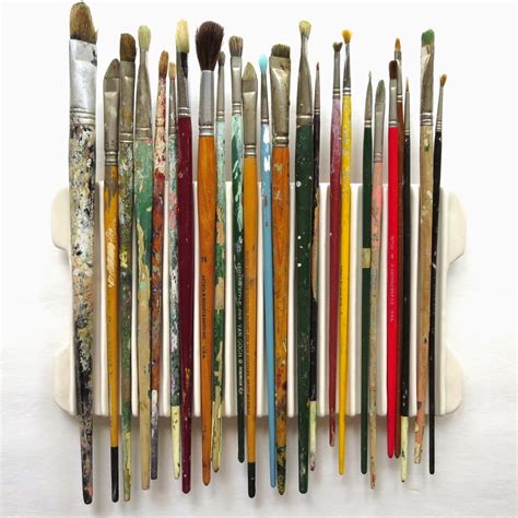 Anything Goes Here Vintage Artist Paint Brushes For Sale