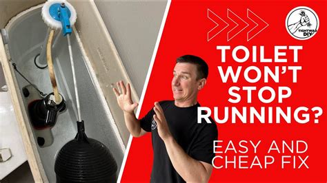 Quick Easy And Cheap Repair Your Toilet Toilet Wont Stop Running