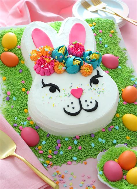 Easter Bunny Cake Sprinkle Bakes
