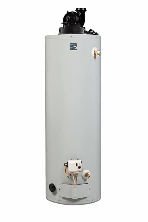 Sementara instalasi pemanas air gas secara umum tidaklah berbeda dengan pemasangan pemanas air elektrik. Kenmore 33136 50 gal. 6-Year Tall Natural Gas Water Heater ...