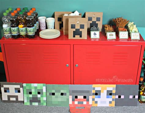 Kreative ideen für fensterbilder, eierbecher und häkelhasen. Minecraft Kinder Geburtstag - selber machen / Rezepte ...