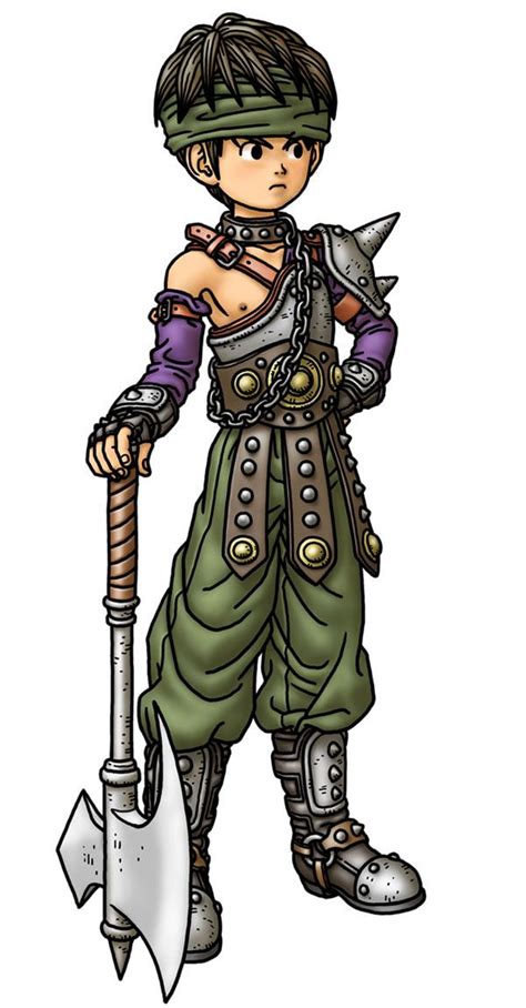 Gladiator Male Characters And Art Dragon Quest Ix Dragon Quest Character Art Anime Art