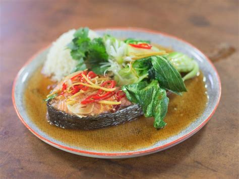 Vietnamese Caramel Salmon With Sticky Rice Recipe Donal