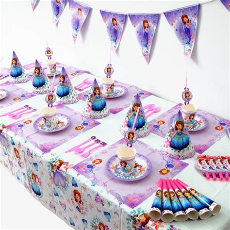 Disney Sophia The First Kids Birthday Party Decoration