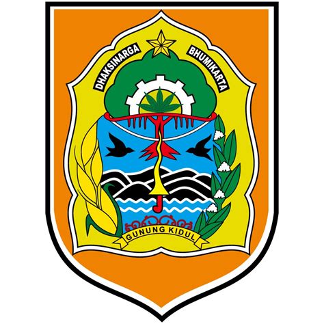 Kabupaten Gunung Kidul Logo Download Lambang Icon Vector File PNG