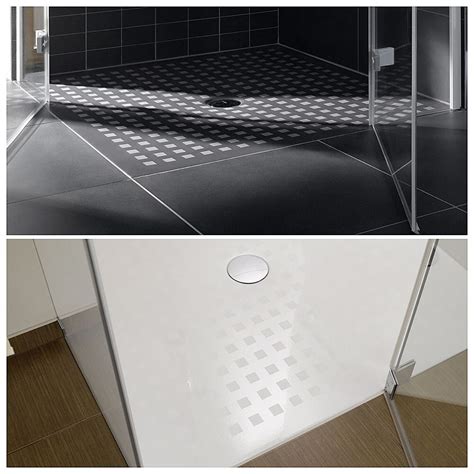 Villeroy & boch architectura metalrim duschwanne 140 x 90 x 1,5 cm mit antirutsch,ablauf ø 9 cm (inkl. Bettefloor antirutsch - Abdeckung ablauf dusche