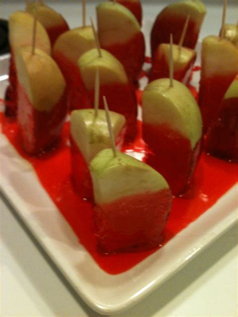 Sliced Candied Apples