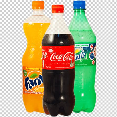 Tres Botellas De Refrescos De Colores Variados Bebidas Gaseosas Sprite