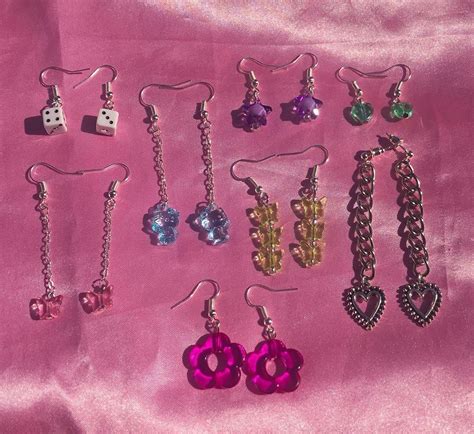 y2k y2kfashion y2kaesthetic accessories jewelry angel cute dainty handmade