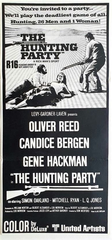 It is a gory western for audiences with strong stomachs. Hunting Party, The : The Film Poster Gallery