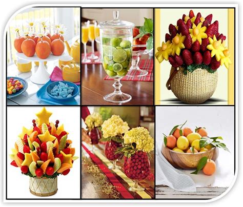 Fruit Centerpieces For Weddings Wedding And Bridal Inspiration