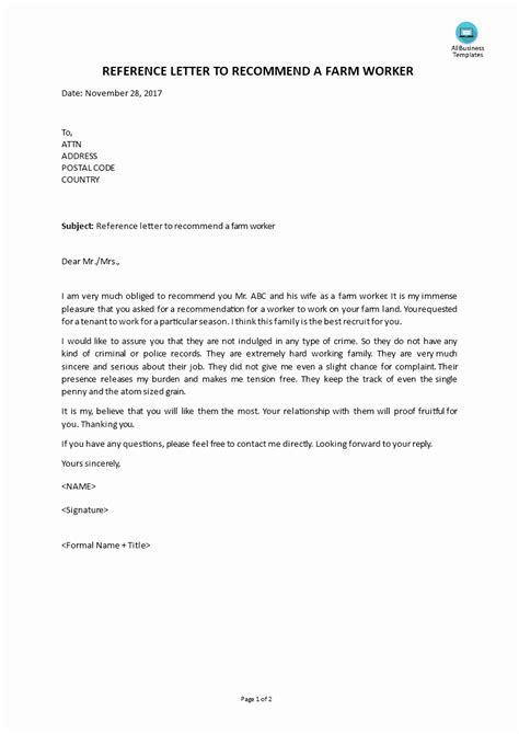 30 Landlord Letter Of Recommendation Example Document Template