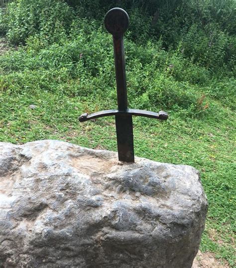 Excalibur sword in the stone. King Arthur Sword - the Quest for the Best Replicas
