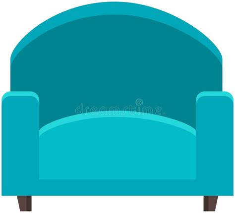 Retro Colored Armchair Living Room Furniture Design Concept Modern