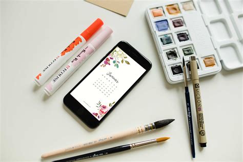 Kalenderblatt 2021 / kalender2021 horizontaal en verticaal. Kalender 2021 Freebie | Royal Talens