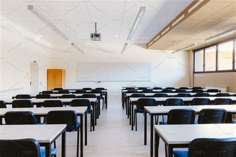 Empty Classroom High Quality Education Stock Photos Creative Market