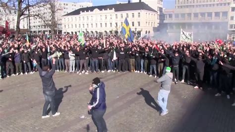 Play was suspended for nearly a hour thursday night after football hooligans threw firecrackers and beer the referee was forced to stop the match between stockholm's hammarby and gais about 56. Hammarby Hooligans 2017 - YouTube