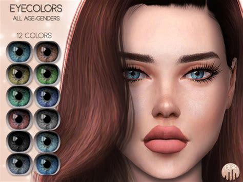 Realistic Eyecolors Bes06 By Busra Tr At Tsr Sims 4 Updates