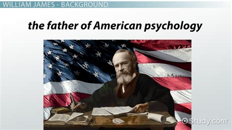 William James Overview Psychology Contributions And Theories Lesson