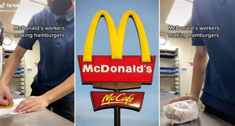 Mcdonald S Worker Stuns With Aggressive Burger Act Makes Sense Now