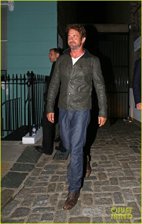 gerard butler steps out for gq men of the year awards 2014 after party at primrose hill gallery
