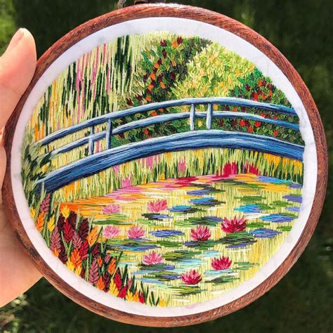 Gorgeous Embroidered Landscapes Capture The Unbeatable Beauty Of Mother