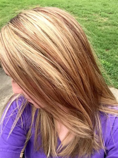 10 Brown Hair Blonde Highlights Red Lowlights