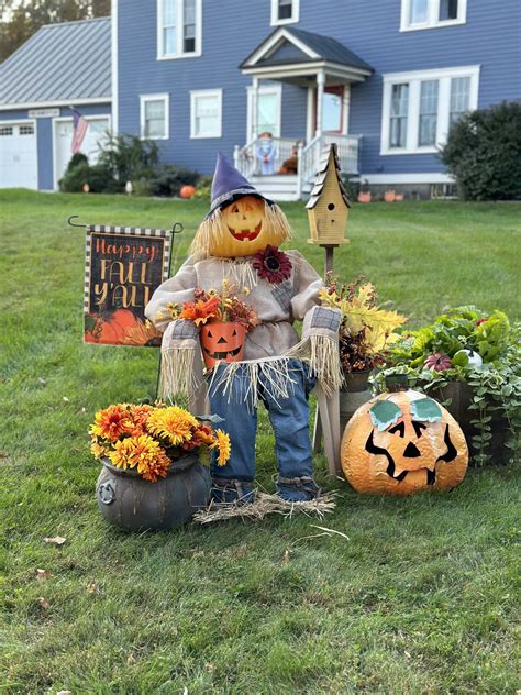 Andover Scarecrows And Pumpkinheads All Around Town Extravaganza The