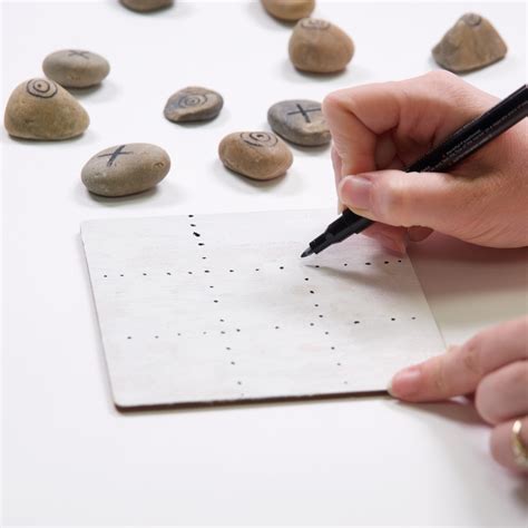 How To Make A Painted Rock Tic Tac Toe Game Set 2 Ways