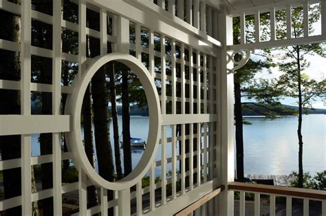 Lake Front Cottage Lake Sunapee Nh Traditional Porch Boston By