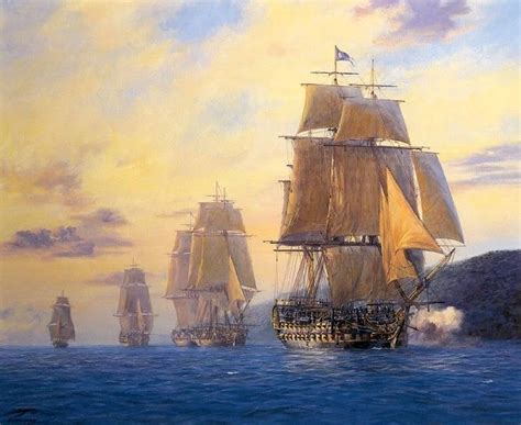 Paintings British Navy Sailing Ships Of The Line Sailing Ships Old