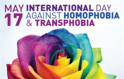 International Day Against Homophobia And Transphobia Global Issues Sig