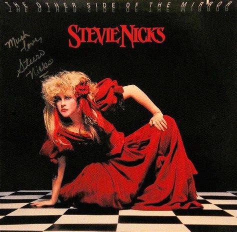 stevie nicks the other side of the mirror hand signed by stevie nicksrock star gallery