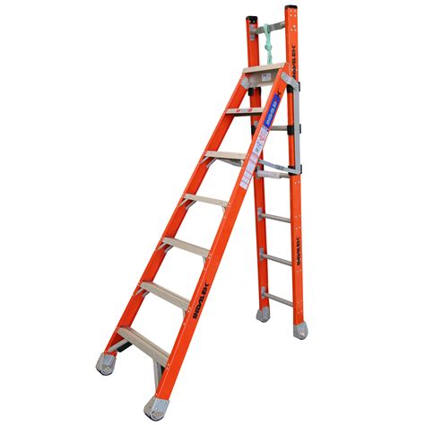Indalex 21m 35m 150kg Fibreglass Step Extension Ladder Bunnings