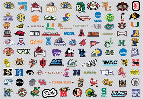 7 Best Images Of Free Printable College Logos College Logos And Names