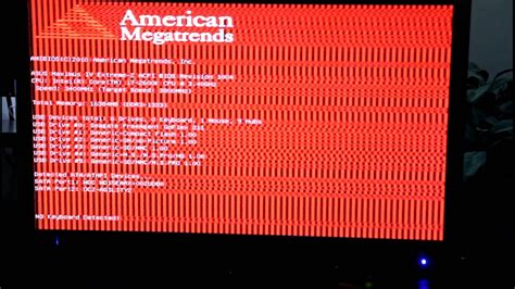 Red Pixels Boot Screen Youtube
