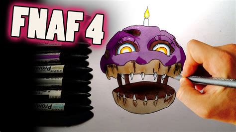 Nightmare Cupcake Fnaf 4 How To Draw Facedrawer